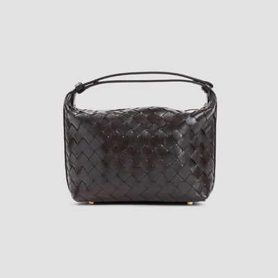 Bottega Veneta Mini Wallace Intreccio 15 Handbag Women