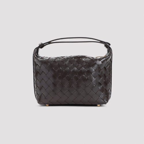 Bottega Veneta Mini Wallace Intreccio 15 Handbag Women