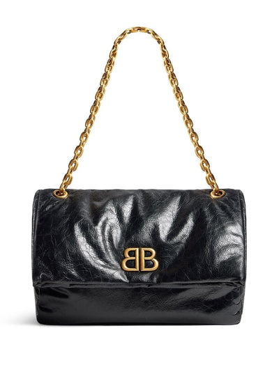 Balenciaga Women Medium Monaco Chain Bag
