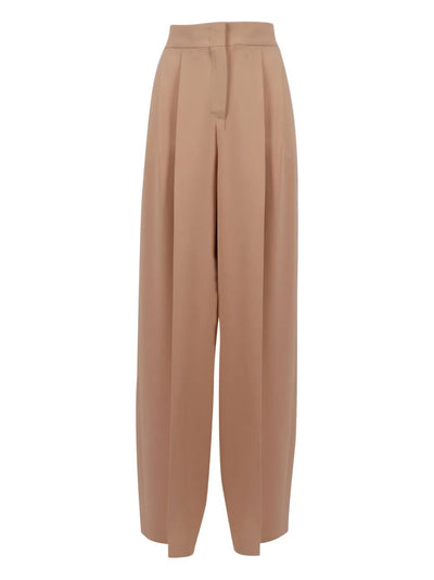 Alberta Ferretti Women Cady Stretch Wide Leg Trousers