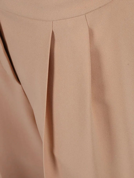 Alberta Ferretti Women Cady Stretch Wide Leg Trousers