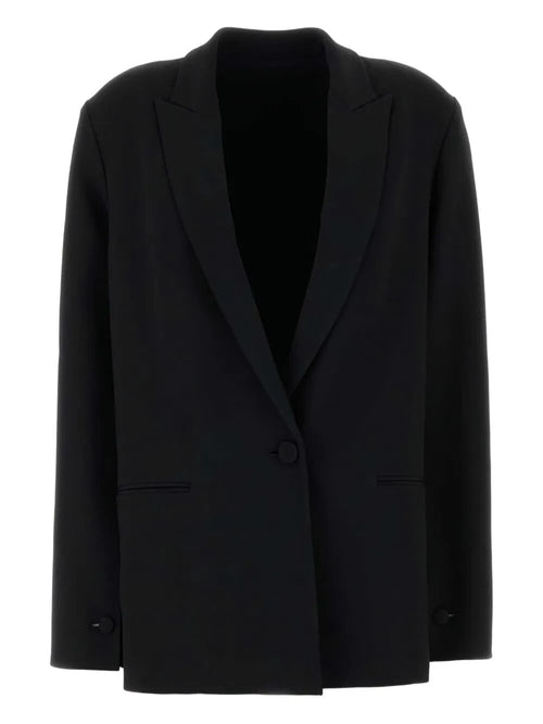 Alberta Ferretti Women Cady Stretch Oversized Jacket