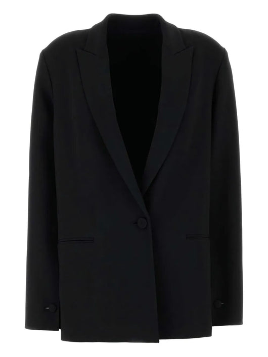 Alberta Ferretti Women Cady Stretch Oversized Jacket
