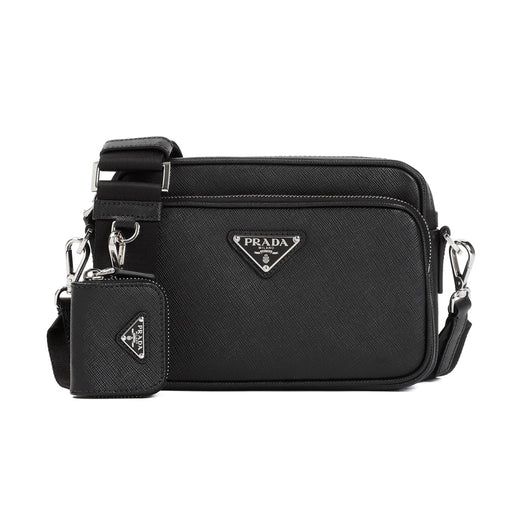 Prada Saffiano Leather Shoulder Bag Men