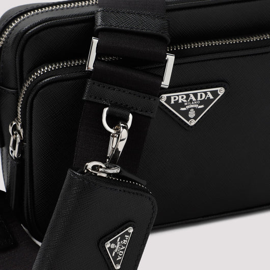 Prada Saffiano Leather Shoulder Bag Men