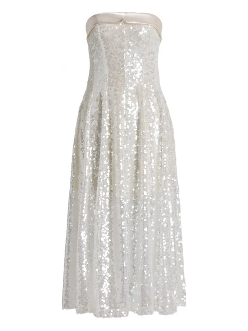 Alberta Ferretti Women Midi Sequins Dress