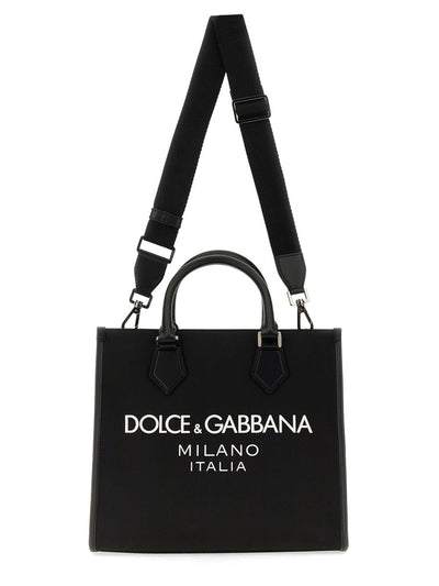 Dolce & Gabbana Men Shopping Bag With Logo