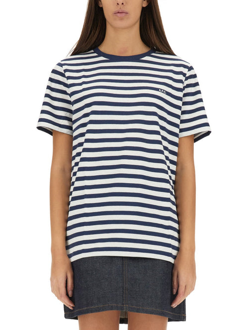A.P.C. Women Striped T-Shirt