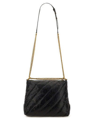 Balenciaga Women Crush Zipped Hobo Bag