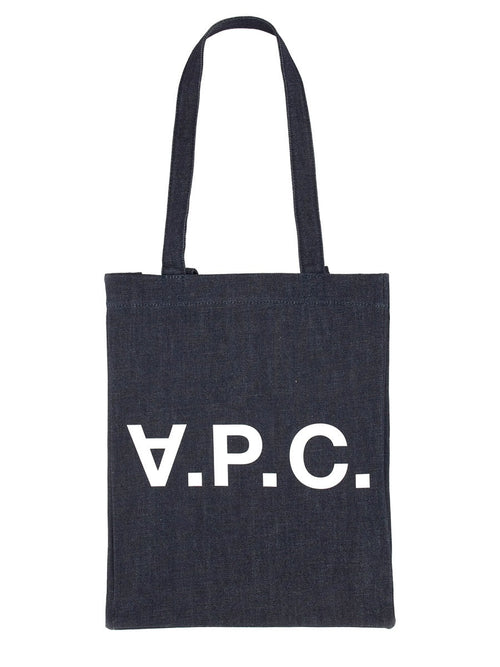 A.P.C. Men Denim Tote Bag