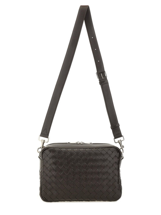 Bottega Veneta Men Intracciated "Room" Bag