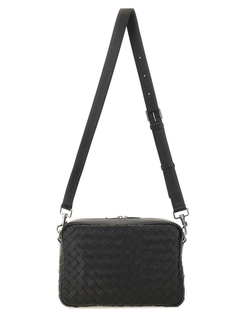 Bottega Veneta Men Intracciated "Room" Bag