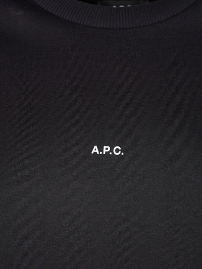 A.P.C. Women "Boxy Micro Logo Gots" T-Shirt