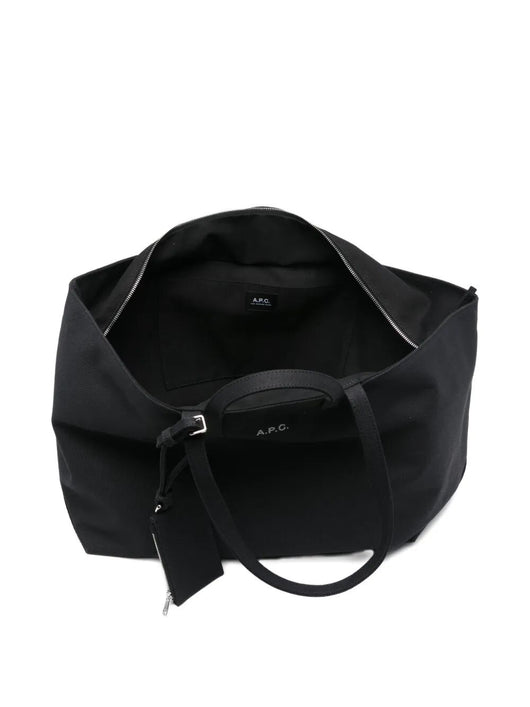 A.P.C. Women "Le Drummer Toile" Tote Bag