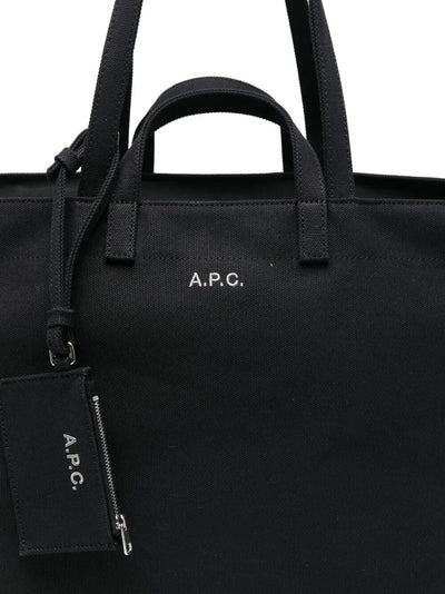 A.P.C. Women "Le Drummer Toile" Tote Bag