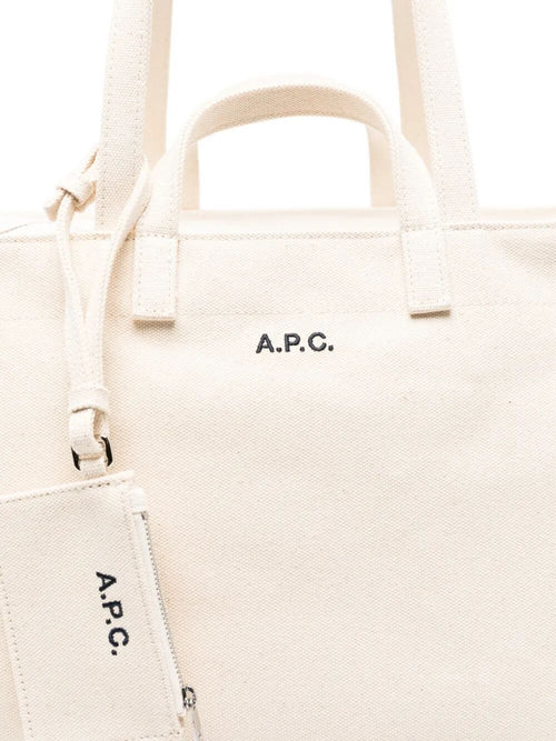 A.P.C. Women "Le Drummer Toile" Tote Bag