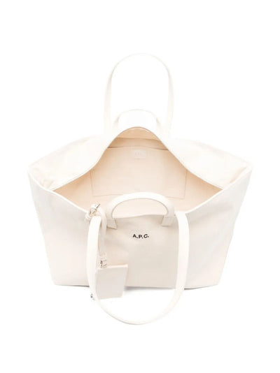 A.P.C. Women "Le Drummer Toile" Tote Bag