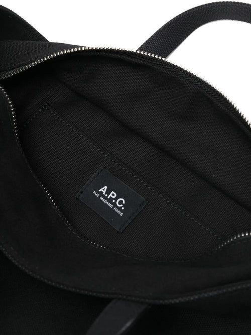 A.P.C. Women "Le Drummer Toile" Small Tote Bag