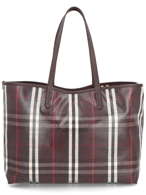 Burberry Women "Highlands" Medium Tote Bag