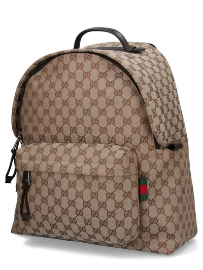 Gucci Men Fabric Backpack Gg