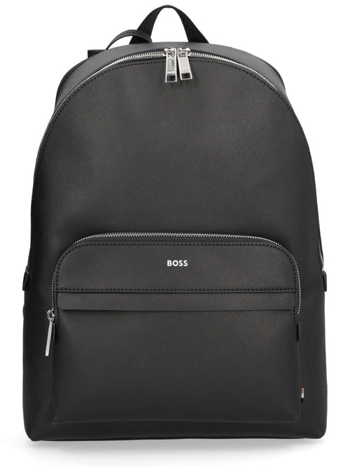Boss Men Leather Backpack