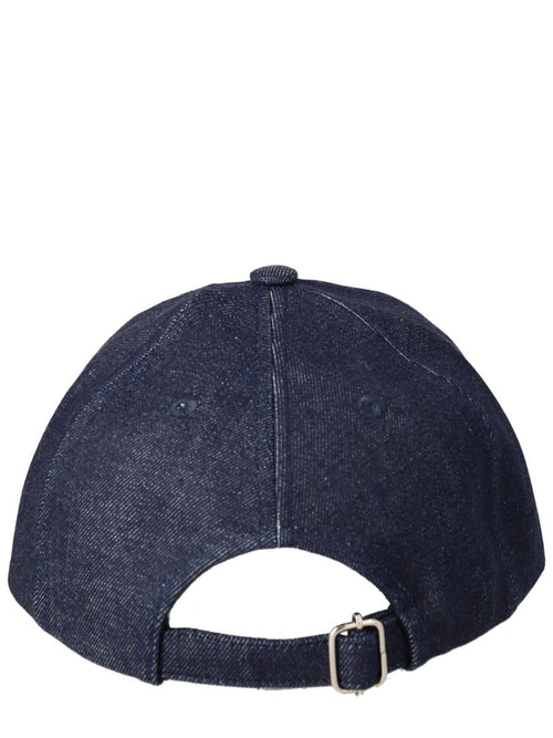 A.P.C. Men Baseball Cap With Logo