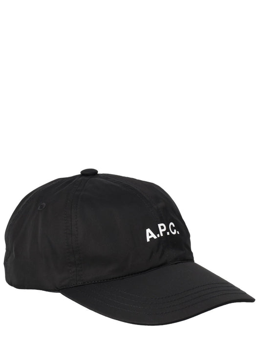 A.P.C. Men Baseball Cap With Logo