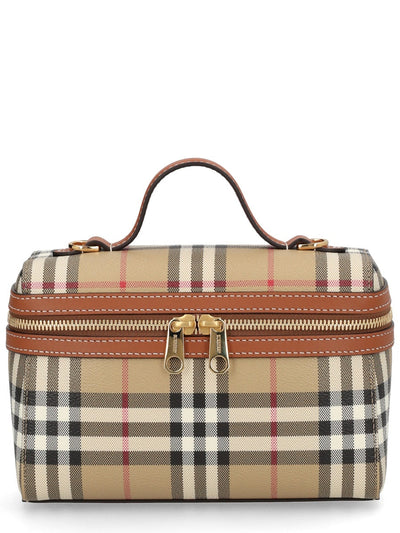 Burberry Women "Vanity Check" Bag