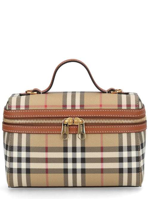 Burberry Women "Vanity Check" Bag