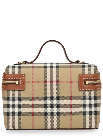 Burberry Women "Vanity Check" Bag