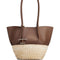 Tod's Women T Timeless-Charm Raffia And Leather Small Tote Bag