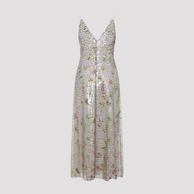 Alberta Ferretti Paillettes Long Dress Women