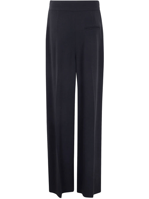 Alberta Ferretti Women Cady Stretch Wide Leg Trousers