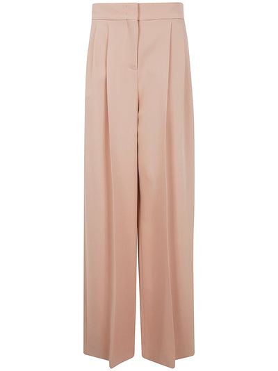 Alberta Ferretti Women Cady Stretch Wide Leg Trousers