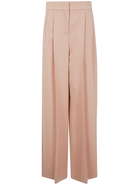 Alberta Ferretti Women Cady Stretch Wide Leg Trousers