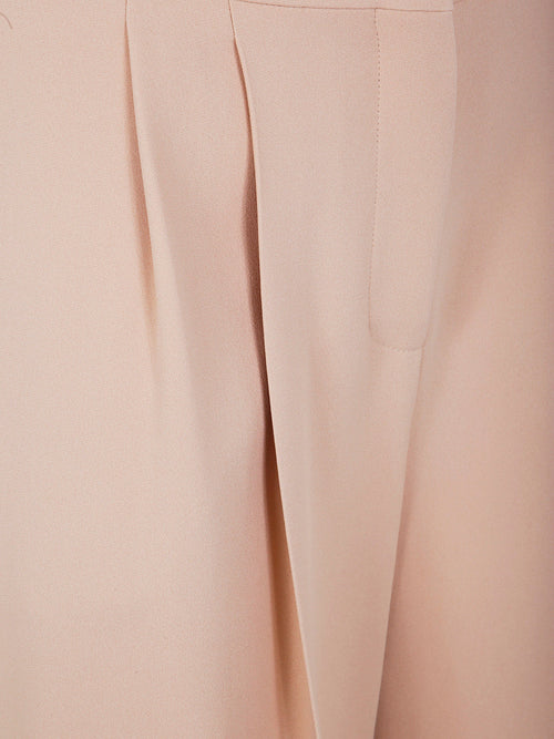 Alberta Ferretti Women Cady Stretch Wide Leg Trousers