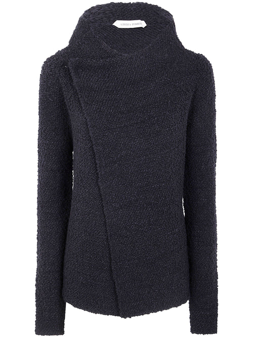 Alberta Ferretti Women Boucle Wool Mix Jacket