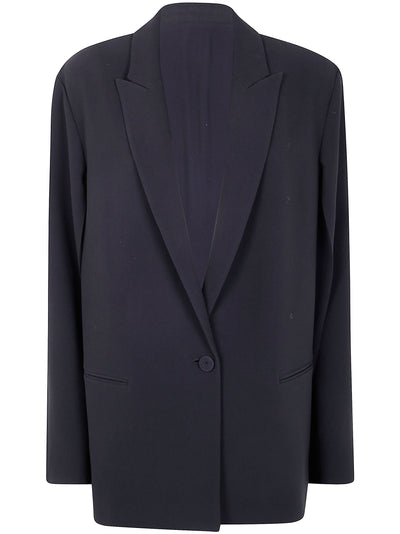 Alberta Ferretti Women Cady Stretch Oversized Jacket