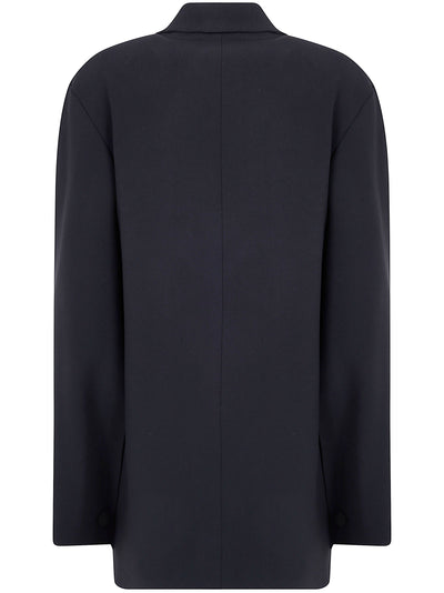 Alberta Ferretti Women Cady Stretch Oversized Jacket