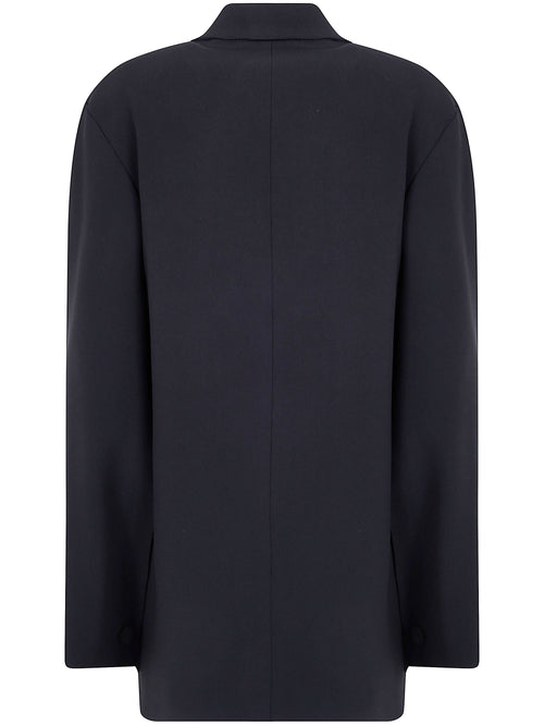 Alberta Ferretti Women Cady Stretch Oversized Jacket