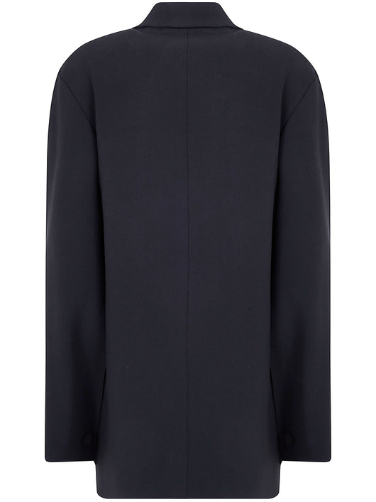 Alberta Ferretti Women Cady Stretch Oversized Jacket