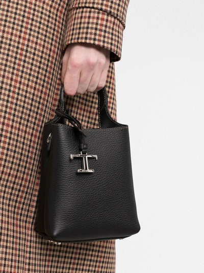Tod's Women Hammered Leather Micro Bag