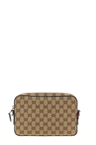 Gucci Men Gg Small Shoulder Strap