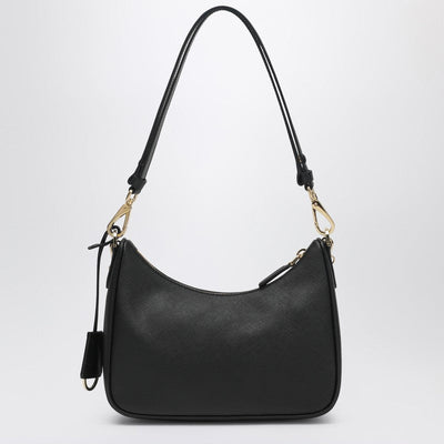 Prada Mini Prada Re-Edition Bag In Black Saffiano Women