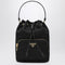 Prada Prada Duet Black Re-Nylon Bucket Women