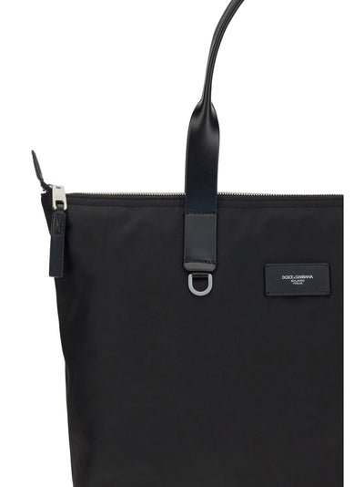 Dolce & Gabbana Men Medium Tote Bag Crocodile Print