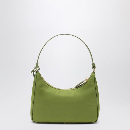 Prada Mini Re-Edition 2005 Bag In Ivy Re-Nylon And Saffiano Women