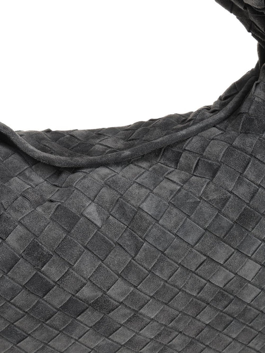 Bottega Veneta Women "Hop" Suede Bag