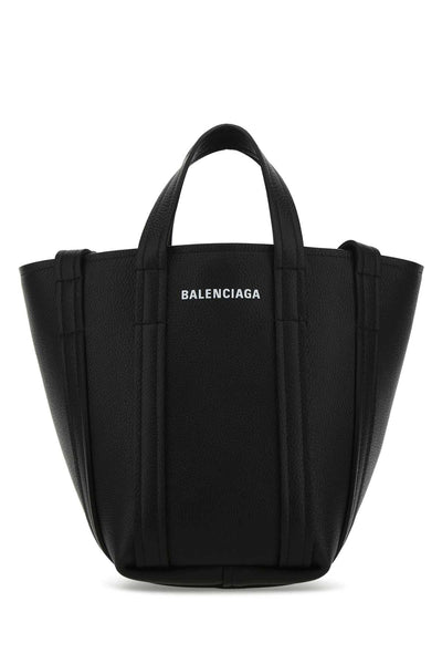 Balenciaga Women Black Leather Everyday Xs Handbag