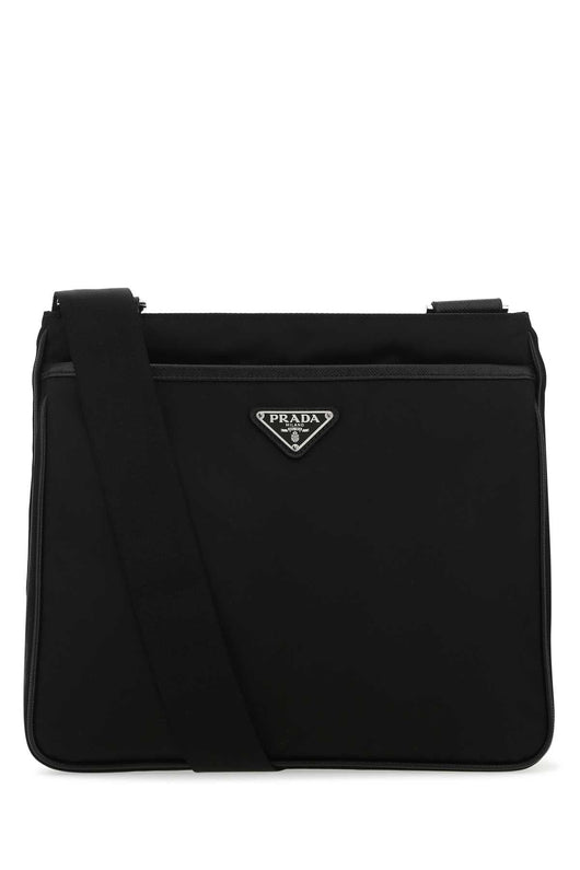 Prada Men Black Re-Nylon Crossbody Bag